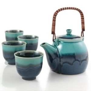 Teavana Tea Set. New! Azure Blue